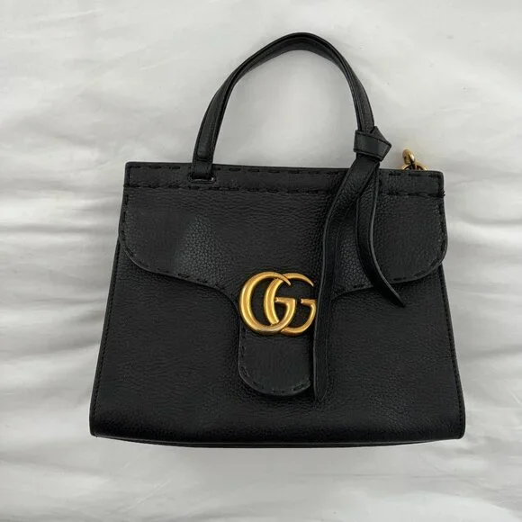 Gucci GG Marmont Small Top Handle Bag - Picture 1 of 5
